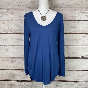 Old Navy Small Blue Long Sleeve Top
